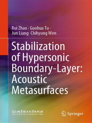 cover image of Stabilization of Hypersonic Boundary-Layer